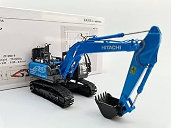 Amazon.co.jp: 建機 1/50 日立 ZX200-6 青44 : DIY・工具・ガーデン